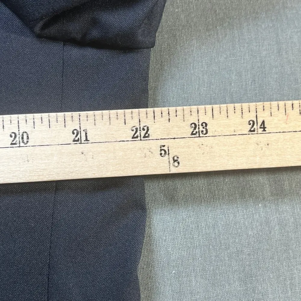 MICHAEL Michael Kors Blazer Mens‎ 42S Navy Blue Wool Blend Two-Button Lined